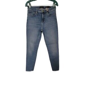 BANANA REPUBLIC‎ Jeans Mid-Rise Skinny Elle Wood Wash Size 28 Luxe Scultp